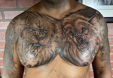 tattoo,aces,high,alex,rockoff,alexrockoff,west,palm,beach,traditional,neotraditional,beetle,beatle,flower,sunflower,floral,color